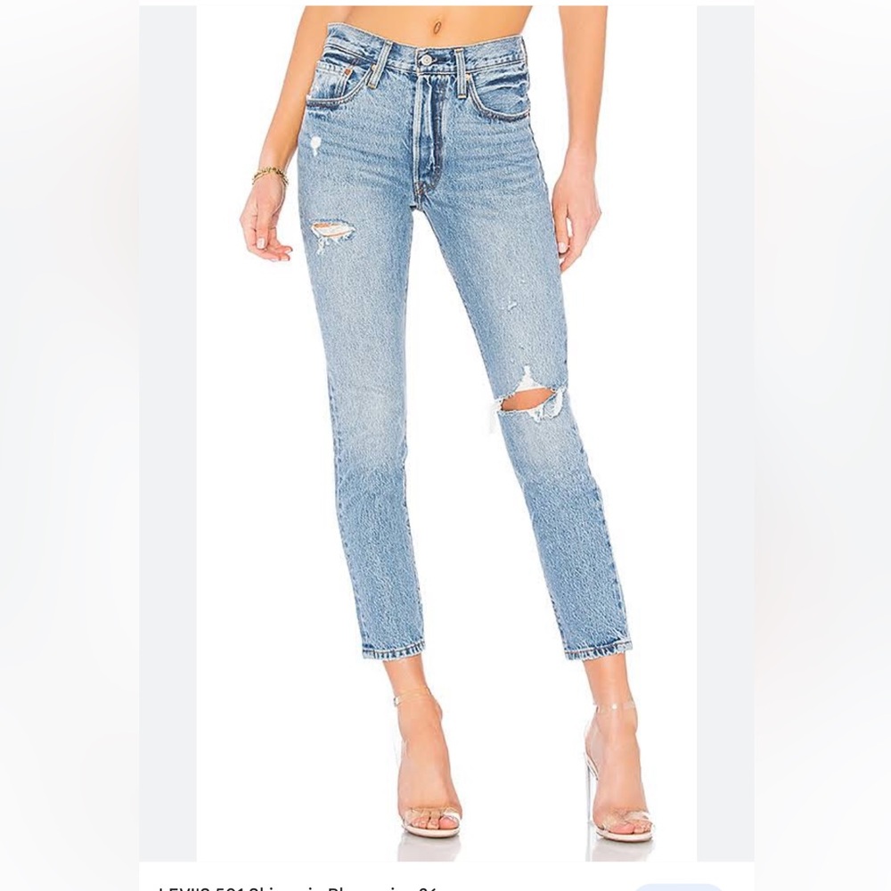 Levi’s 501 premium skinny jeans size 26